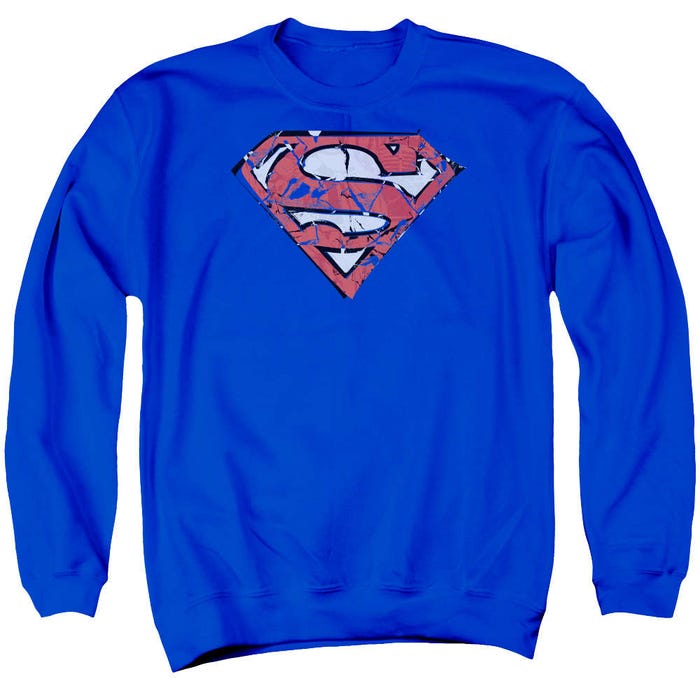 Superman Ripped And Shredded Sweatshirt