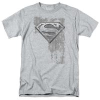 Superman Riveted Metal T-Shirt