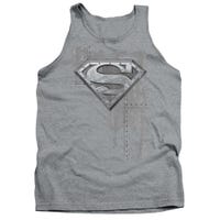 Superman Riveted Metal Tank Top