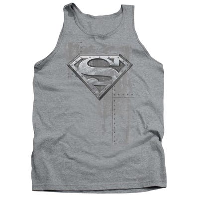 Superman Riveted Metal Tank Top