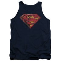 Superman Rusted Shield Tank Top