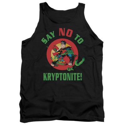 Superman Say No To Kryptonite Tank Top