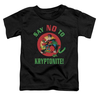 Superman Say No To Kryptonite Toddler T-Shirt