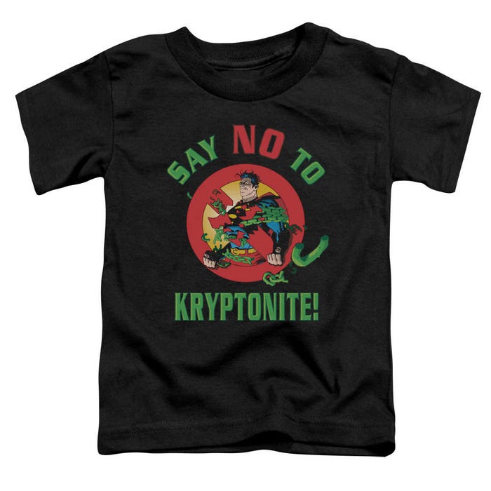 Superman Say No To Kryptonite Toddler T-Shirt