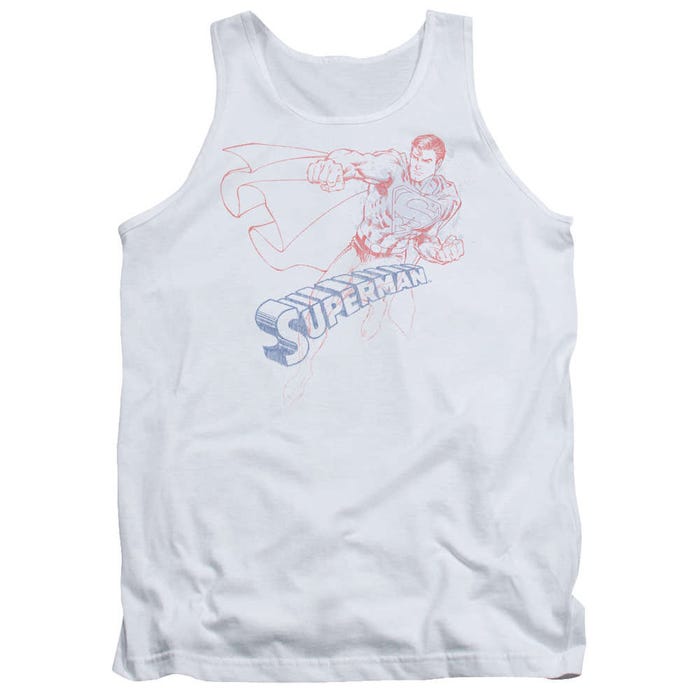 Superman Sketch  Tank Top