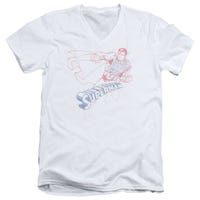 Superman Sketch  V-Neck T-Shirt