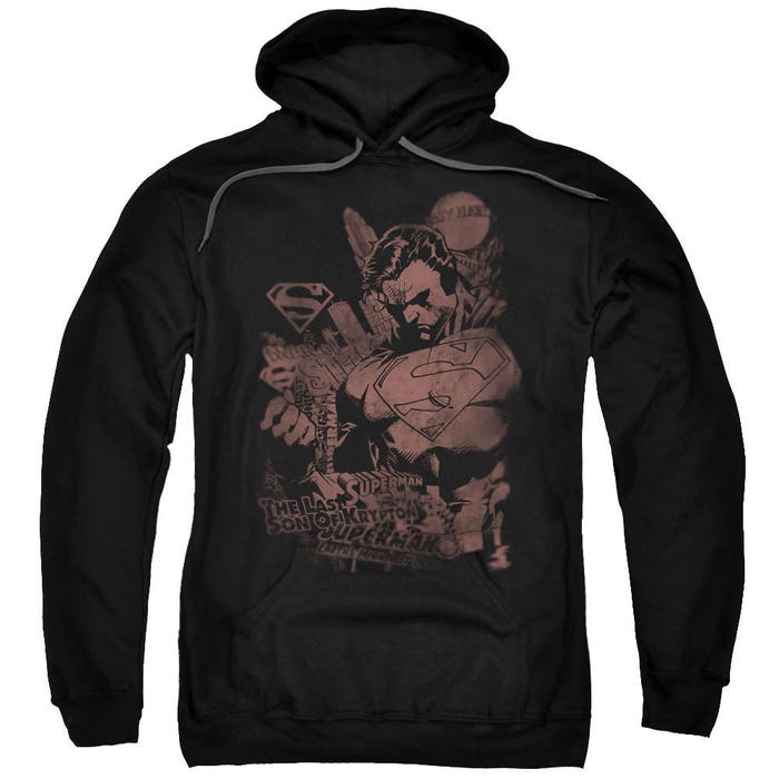 Superman Somber Power Hoodie