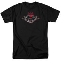 Superman Steel Flames Shield T-Shirt