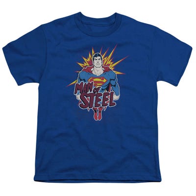 Superman Steel Pop Kids T-Shirt
