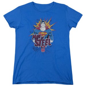 Superman Steel Pop Women's T-Shirt