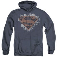 Superman Storm Cloud Supes Adult Heather Hoodie