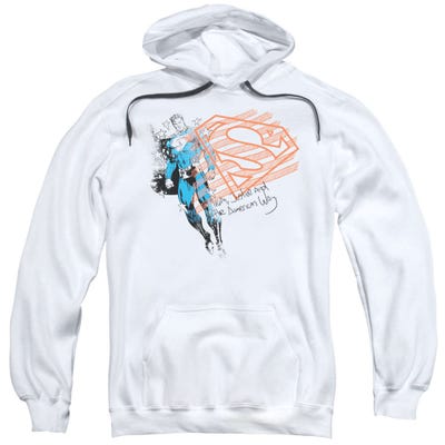 Superman Super American Flag Hoodie