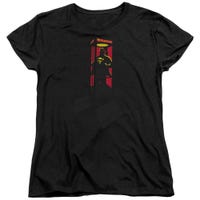 Superman Super Booth Womens T-Shirt