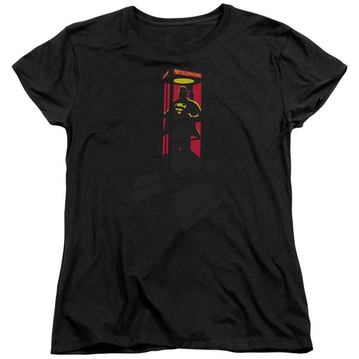 Superman Super Booth Womens T-Shirt