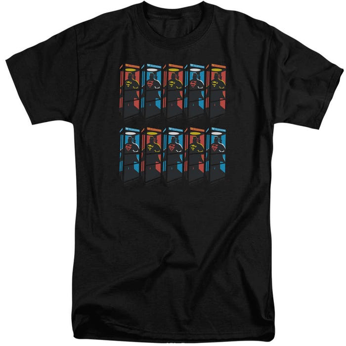 Superman Super Booths Tall T-Shirt