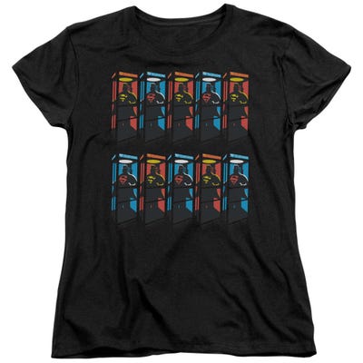 Superman Super Booths Womens T-Shirt