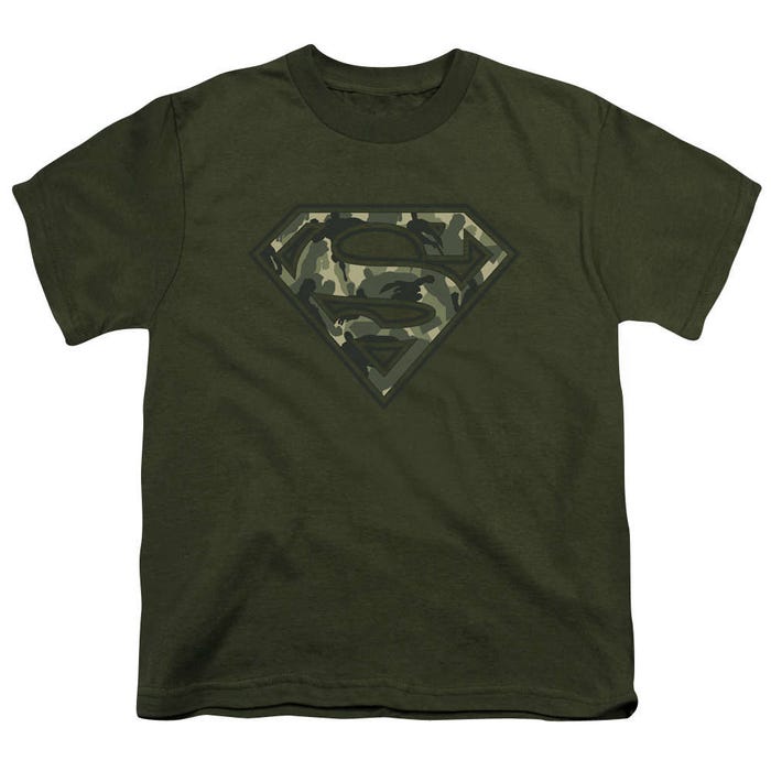 Superman Super Camo Kids T-Shirt