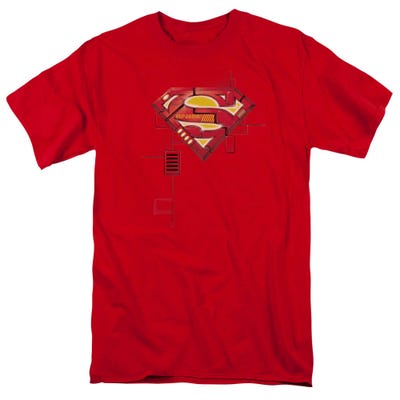 Superman Super Mech Shield T-Shirt