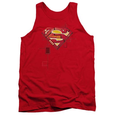 Superman Super Mech Shield Tank Top