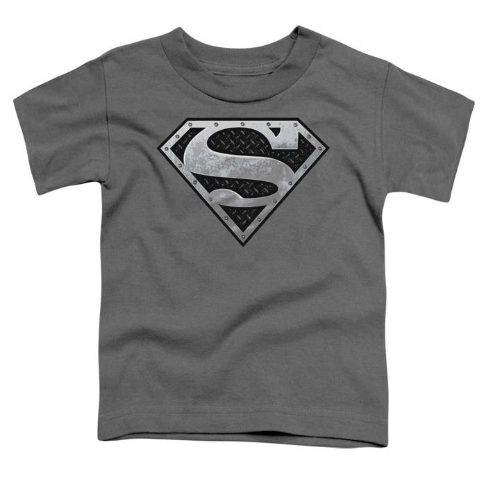 Superman Super Metallic Shield Toddler T-Shirt