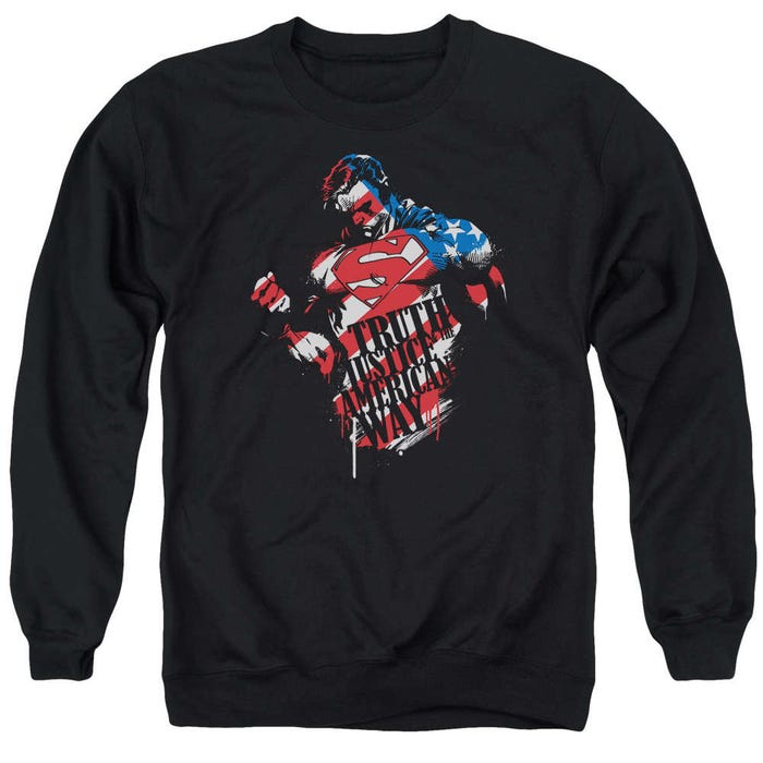 Superman The American Way Sweatshirt