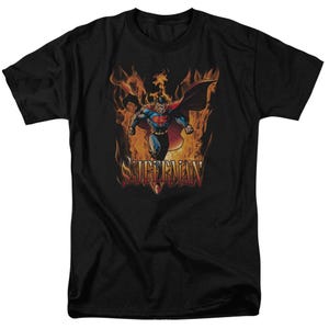 Superman Through The Fire T-Shirt