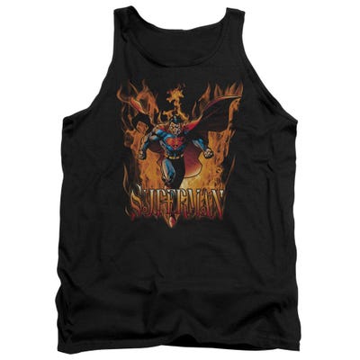 Superman Through The Fire Tank Top