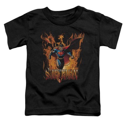 Superman Through The Fire Toddler T-Shirt