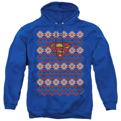 Superman Ugly Christmas Sweater Hoodie