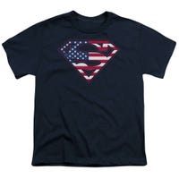 Superman Us Shield Kids T-Shirt