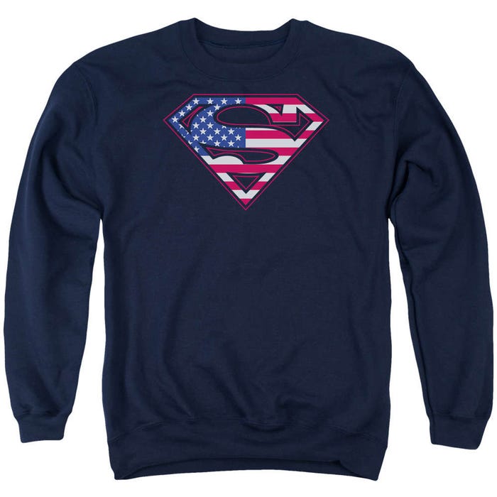 Superman Us Shield Sweatshirt
