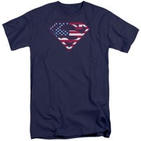 Superman Us Shield Tall T-Shirt