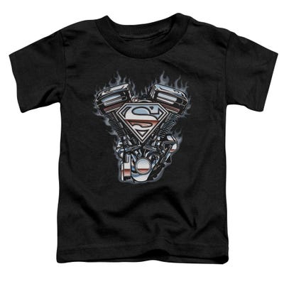 Superman V Twin Logo Toddler T-Shirt
