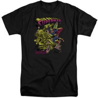 Superman Versus Metallo Blacklight Tall T-Shirt