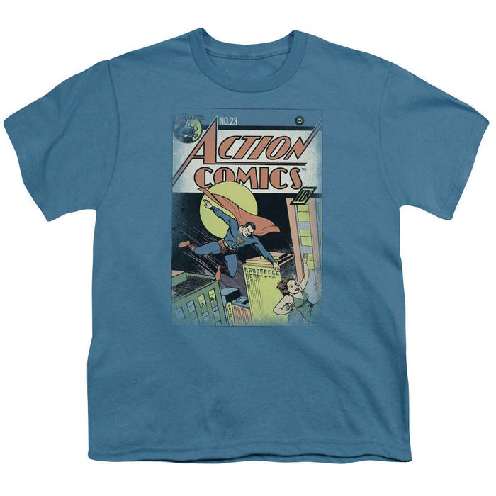 Superman Vintage Heroes Kids T-Shirt