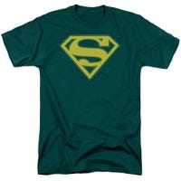 Superman Yellow And Green Shield T-Shirt