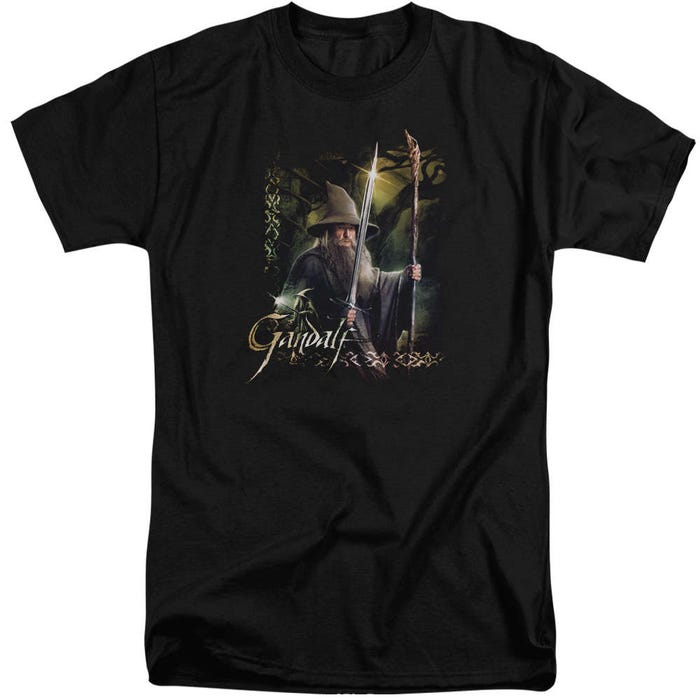 Swords And Staff The Hobbit Tall T-Shirt