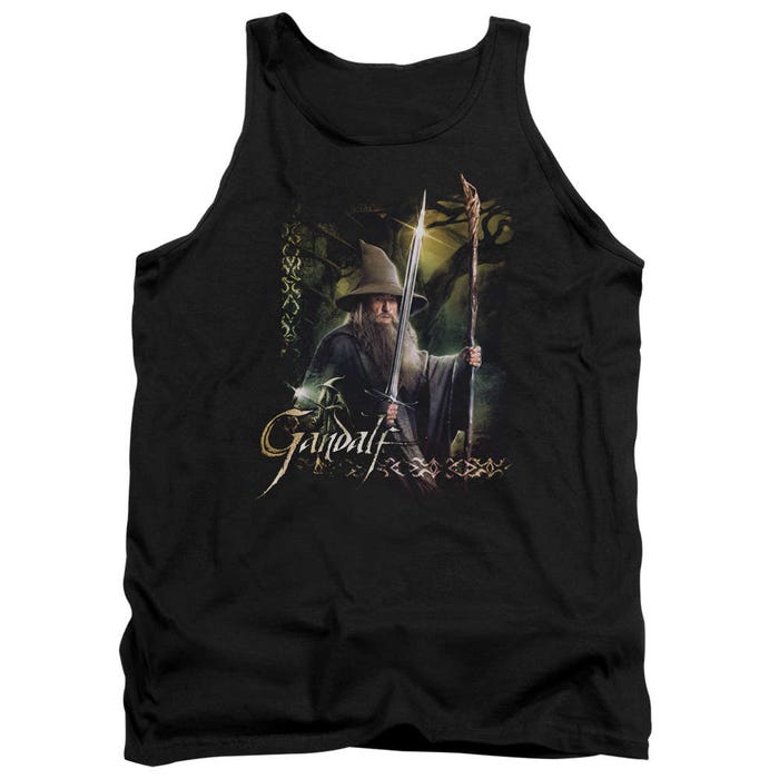 Swords And Staff The Hobbit Tank Top