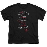 Tail Claws Teeth The Hobbit Kids T-Shirt