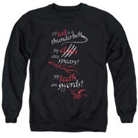 Tail Claws Teeth The Hobbit Sweatshirt