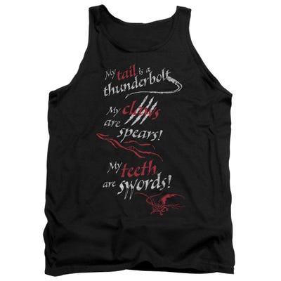 Tail Claws Teeth The Hobbit Tank Top