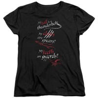 Tail Claws Teeth The Hobbit Womens T-Shirt