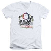 Taxi Smiling Jim V-Neck T-Shirt
