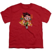 Teen Titans Go Robin in Action Kids T-Shirt