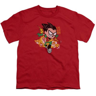 Teen Titans Go Robin in Action Kids T-Shirt