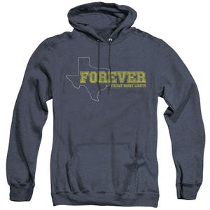 Texas Forever Friday Night Lights  Adult Heather Hoodie