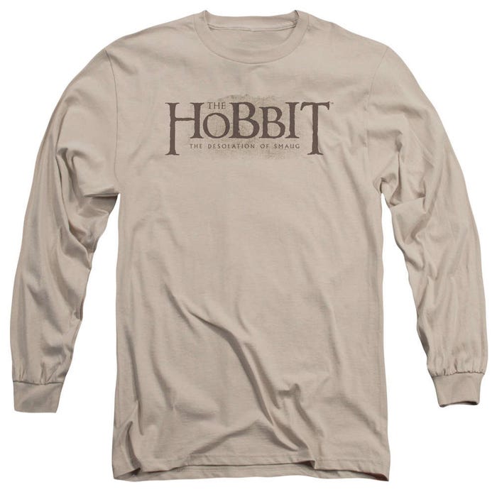 Textured Logo The Hobbit Long Sleeve Shirt