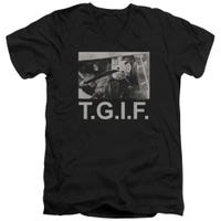 TGIF Friday The 13th V-Neck T-Shirt