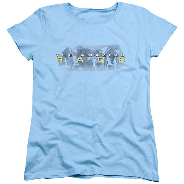 The Amazing Race In The Clouds Womens T-Shirt