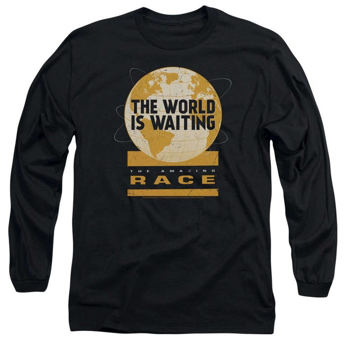 The Amazing Race Waiting World Long Sleeve Shirt